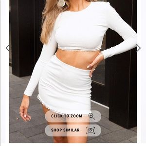 Audrey skirt set fashion nova